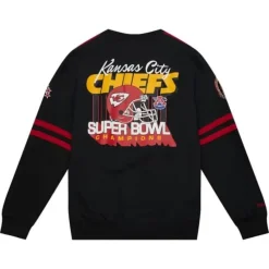 Apparel Mitchell & Ness T-Shirts & Tops-All Over Crew 2.0 Kansas City Chiefs