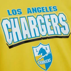Apparel Mitchell & Ness T-Shirts & Tops-All Over Crew 2.0 Los Angeles Chargers