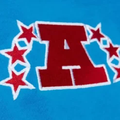 Apparel Mitchell & Ness T-Shirts & Tops-All Over Crew 2.0 Los Angeles Chargers