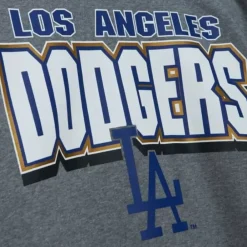Apparel Mitchell & Ness T-Shirts & Tops-All Over Crew 2.0 Los Angeles Dodgers