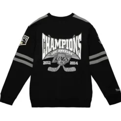 Apparel Mitchell & Ness Hoodies & Sweatshirts-All Over Crew 2.0 Los Angeles Kings