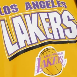 Apparel Mitchell & Ness T-Shirts & Tops-All Over Crew 2.0 Los Angeles Lakers