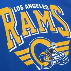 Apparel Mitchell & Ness Hoodies & Sweatshirts-All Over Crew 3.0 Los Angeles Rams