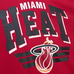 Apparel Mitchell & Ness Hoodies & Sweatshirts-All Over Crew 3.0 Miami Heat