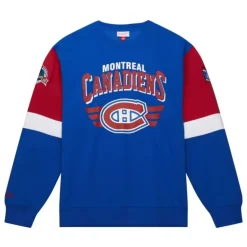 Apparel Mitchell & Ness Hoodies & Sweatshirts-All Over Crew 3.0 Montreal Canadiens
