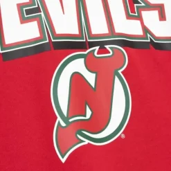 Apparel Mitchell & Ness Hoodies & Sweatshirts-All Over Crew 2.0 New Jersey Devils