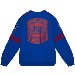 Apparel Mitchell & Ness T-Shirts & Tops-All Over Crew 2.0 New York Giants