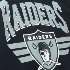 Apparel Mitchell & Ness Hoodies & Sweatshirts-All Over Crew 3.0 Oakland Raiders