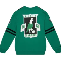 Apparel Mitchell & Ness T-Shirts & Tops-All Over Crew 2.0 Philadelphia Eagles