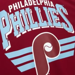 Apparel Mitchell & Ness Hoodies & Sweatshirts-All Over Crew 3.0 Philadelphia Phillies