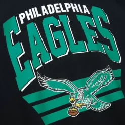 Apparel Mitchell & Ness Hoodies & Sweatshirts-All Over Crew 3.0 Philadelphia Eagles
