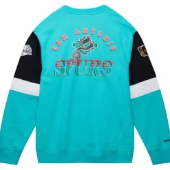 Apparel Mitchell & Ness Hoodies & Sweatshirts-All Over Crew 3.0 San Antonio Spurs