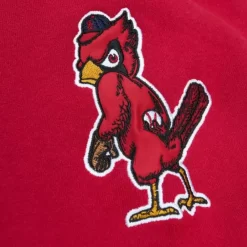 Apparel Mitchell & Ness Hoodies & Sweatshirts-All Over Crew 3.0 St. Louis Cardinals
