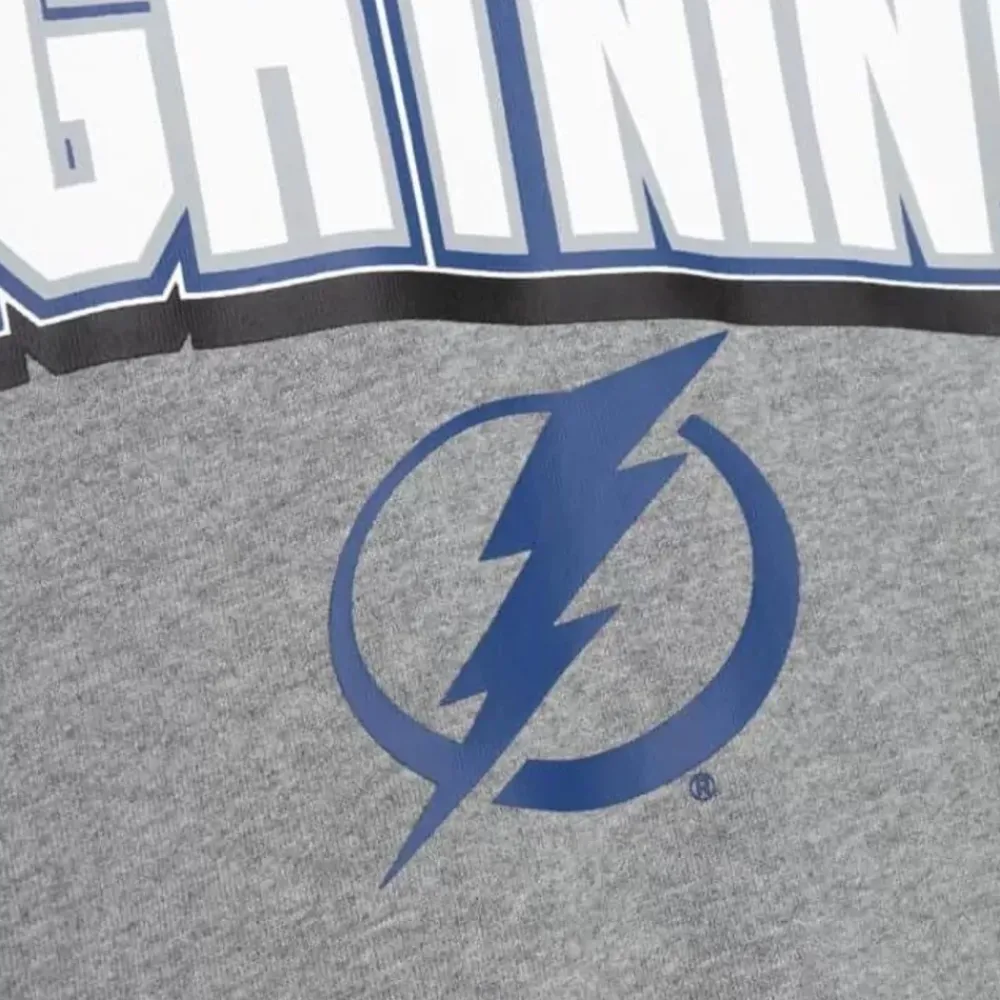 Apparel Mitchell & Ness Hoodies & Sweatshirts-All Over Crew 2.0 Tampa Bay Lightning