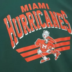 Apparel Mitchell & Ness Hoodies & Sweatshirts-All Over Crew 3.0 University Of Miami