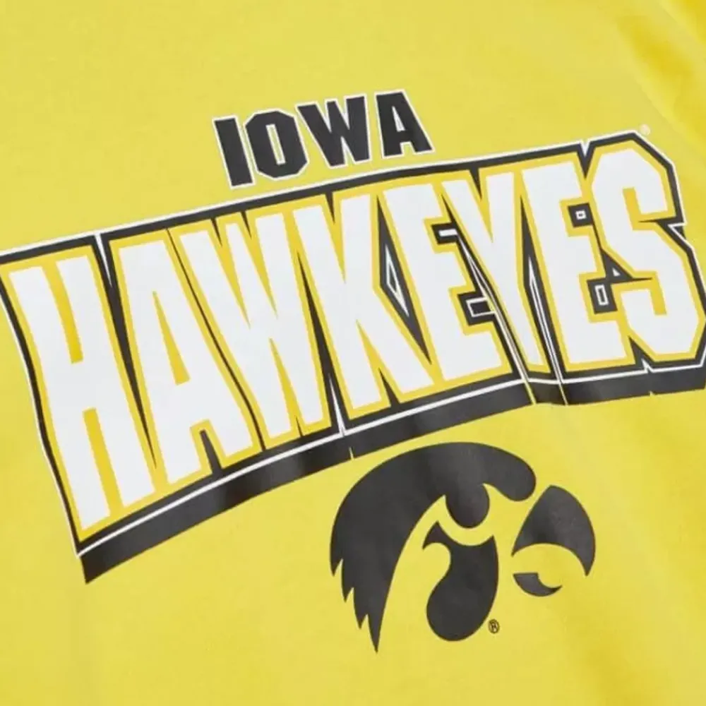 Apparel Mitchell & Ness Hoodies & Sweatshirts-All Over Crew 2.0 University Of Iowa