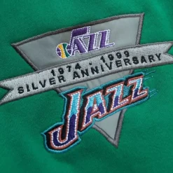 Apparel Mitchell & Ness Hoodies & Sweatshirts-All Over Crew 3.0 Utah Jazz