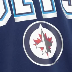 Apparel Mitchell & Ness Hoodies & Sweatshirts-All Over Crew 2.0 Winnipeg Jets