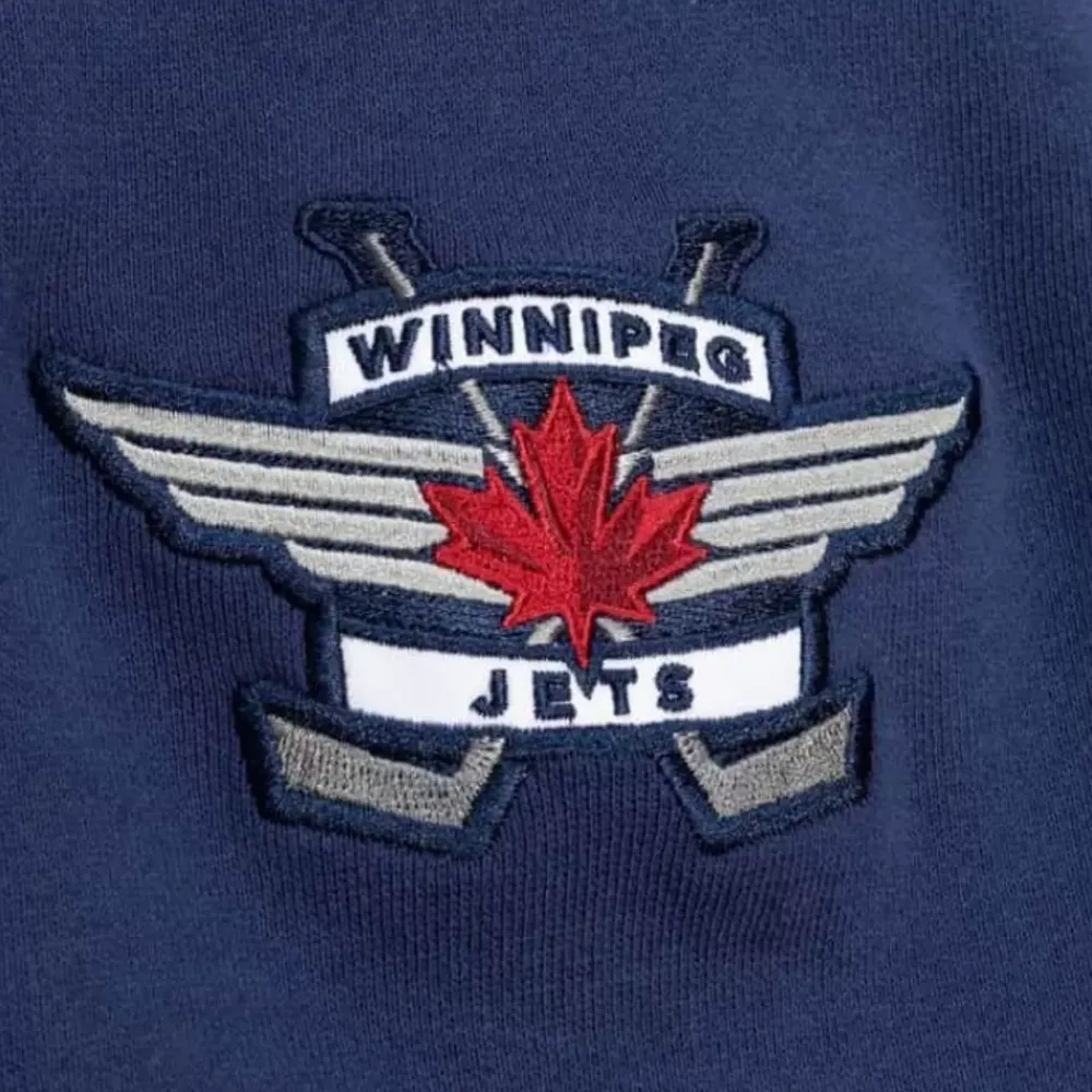 Apparel Mitchell & Ness Hoodies & Sweatshirts-All Over Crew 2.0 Winnipeg Jets