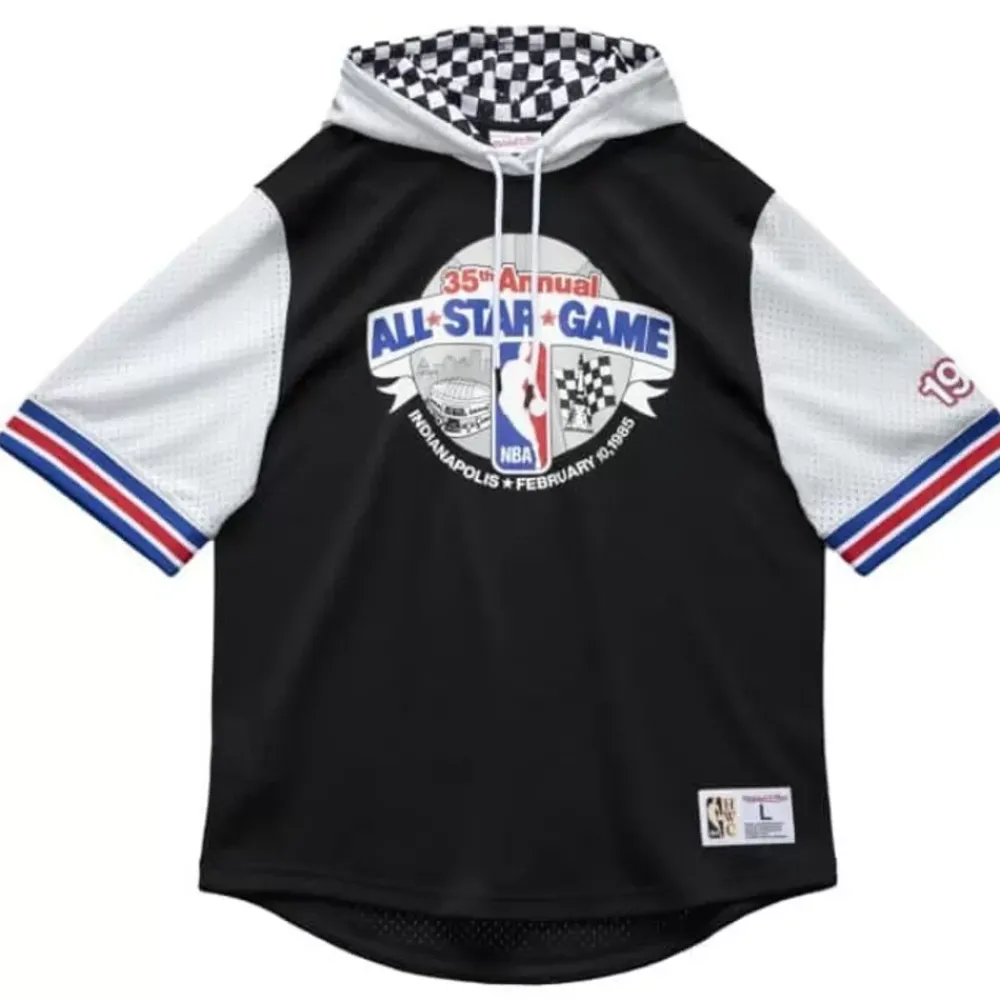 Apparel Mitchell & Ness T-Shirts & Tops-All Star Mesh Fashion Hoody Nba All Star