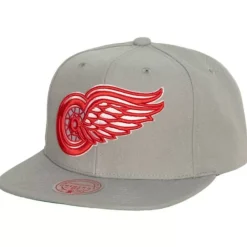 Headwear Mitchell & Ness -Alternate Flip Snapback Detroit Red Wings