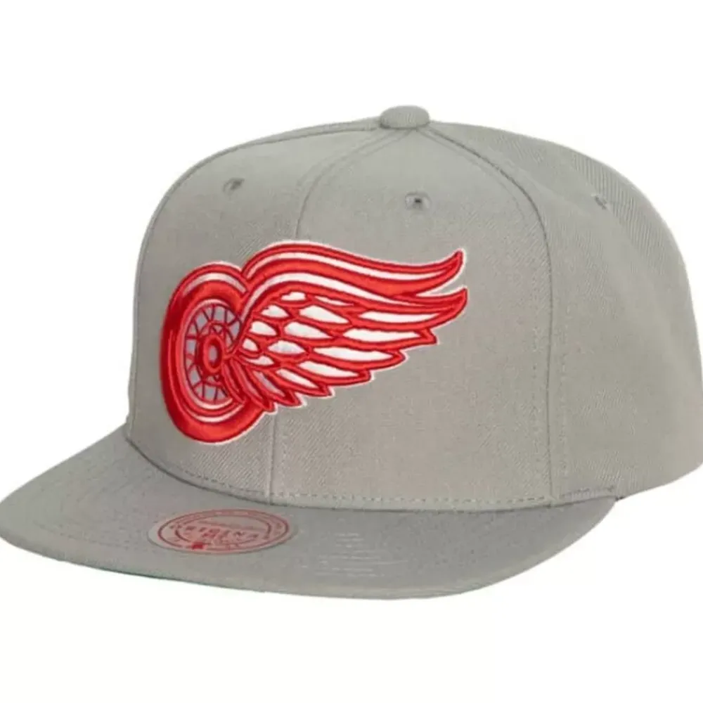 Headwear Mitchell & Ness -Alternate Flip Snapback Detroit Red Wings