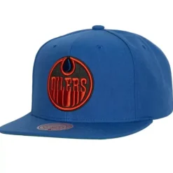 Headwear Mitchell & Ness -Alternate Flip Snapback Edmonton Oilers