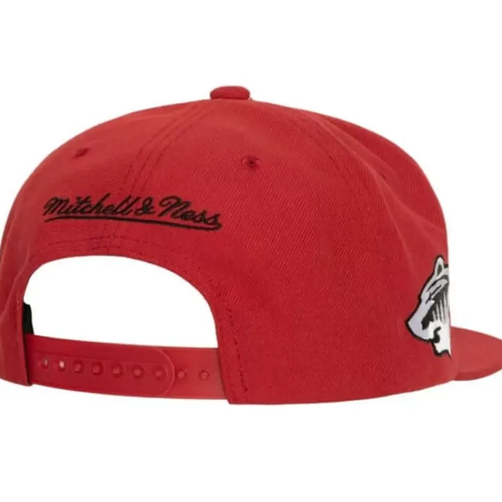 Headwear Mitchell & Ness -Alternate Flip Snapback Minnesota Wild