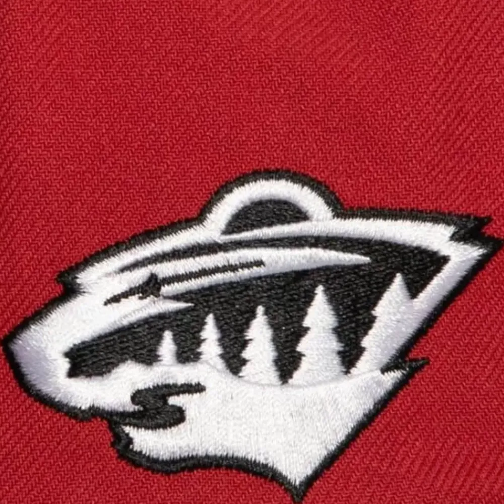 Headwear Mitchell & Ness -Alternate Flip Snapback Minnesota Wild