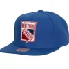 Headwear Mitchell & Ness -Alternate Flip Snapback New York Rangers