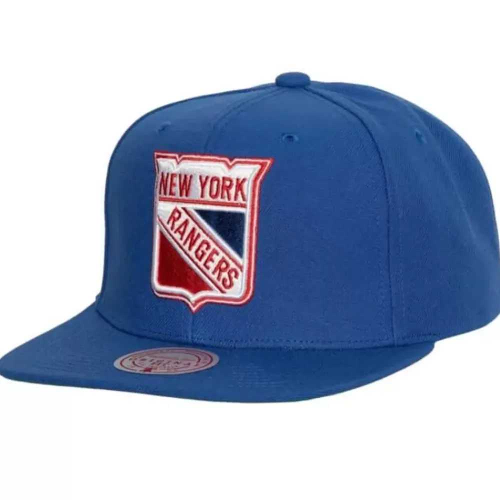 Headwear Mitchell & Ness -Alternate Flip Snapback New York Rangers