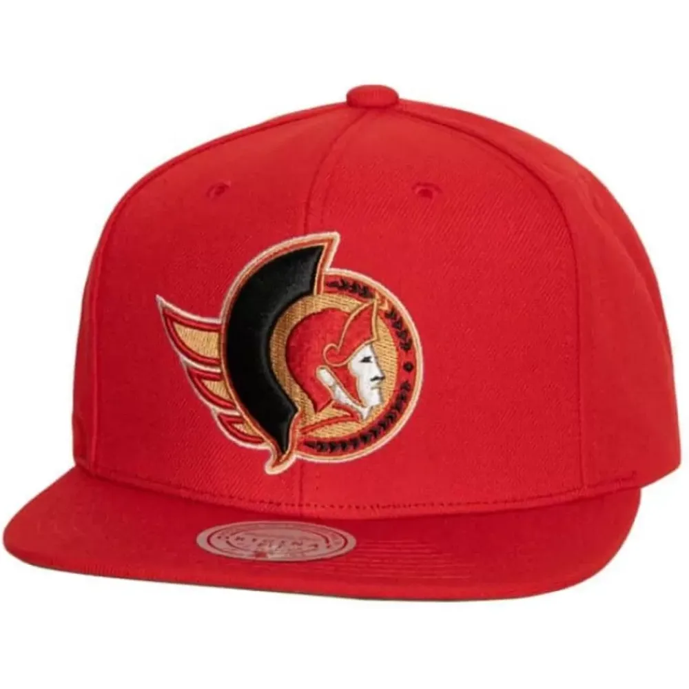 Headwear Mitchell & Ness -Alternate Flip Snapback Ottawa Senators