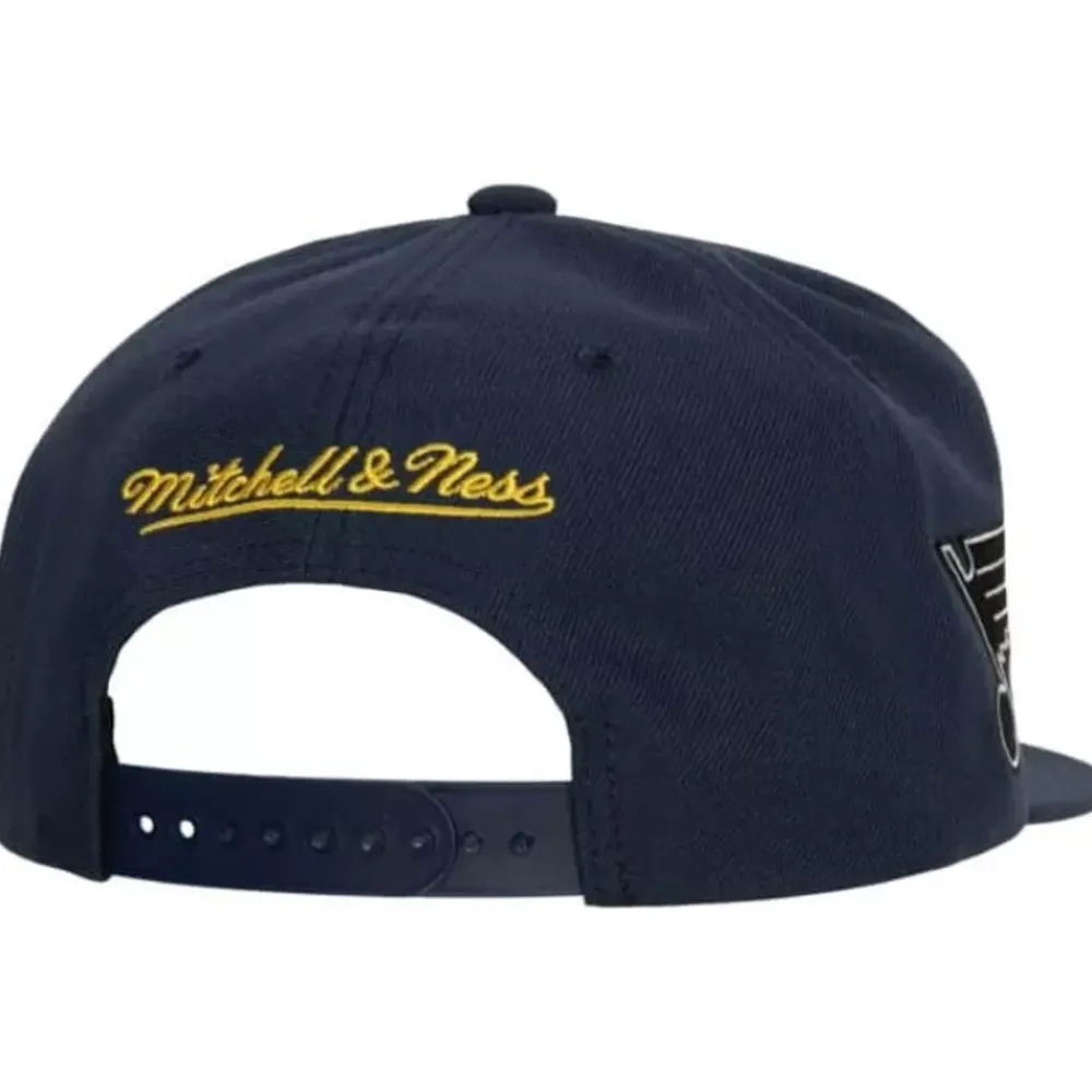 Headwear Mitchell & Ness -Alternate Flip Snapback St. Louis Blues