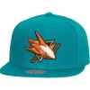 Headwear Mitchell & Ness -Alternate Flip Snapback San Jose Sharks
