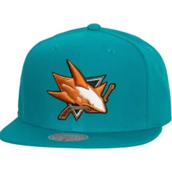 Headwear Mitchell & Ness -Alternate Flip Snapback San Jose Sharks