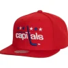Headwear Mitchell & Ness -Alternate Flip Snapback Washington Capitals