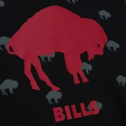 Apparel Mitchell & Ness Hoodies & Sweatshirts-Aop Fleece Hoodie Buffalo Bills