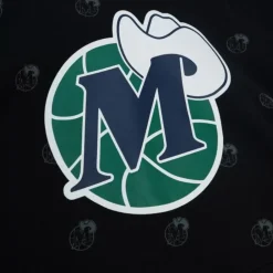 Apparel Mitchell & Ness Hoodies & Sweatshirts-Aop Fleece Hoodie Dallas Mavericks