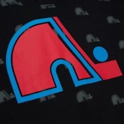 Apparel Mitchell & Ness Hoodies & Sweatshirts-Aop Fleece Hoodie Quebec Nordiques