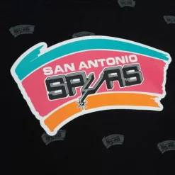 Apparel Mitchell & Ness Hoodies & Sweatshirts-Aop Fleece Hoodie San Antonio Spurs