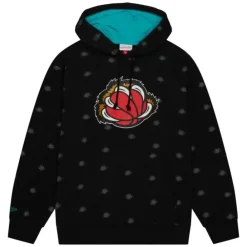 Apparel Mitchell & Ness Hoodies & Sweatshirts-Aop Fleece Hoodie Vancouver Grizzlies