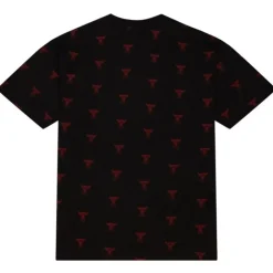 Apparel Mitchell & Ness T-Shirts & Tops-Aop S/S Top Chicago Bulls