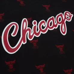Apparel Mitchell & Ness T-Shirts & Tops-Aop S/S Top Chicago Bulls