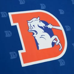 Apparel Mitchell & Ness T-Shirts & Tops-Aop S/S Top Denver Broncos