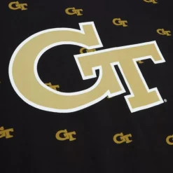 Apparel Mitchell & Ness T-Shirts & Tops-Aop Ss Top Georgia Tech