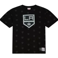 Apparel Mitchell & Ness T-Shirts & Tops-Aop S/S Top Los Angeles Kings