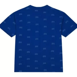 Apparel Mitchell & Ness T-Shirts & Tops-Aop S/S Top Philadelphia 76Ers