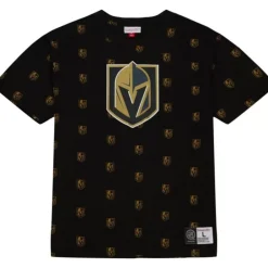 Apparel Mitchell & Ness T-Shirts & Tops-Aop S/S Top Vegas Golden Knights