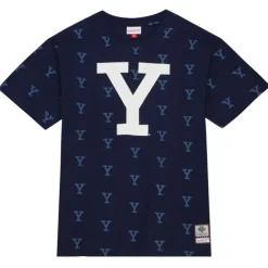 Apparel Mitchell & Ness T-Shirts & Tops-Aop Ss Top Yale University