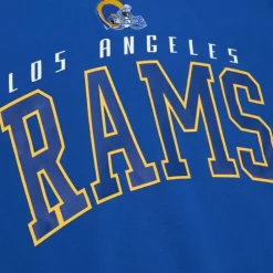 Apparel Mitchell & Ness Hoodies & Sweatshirts-Arch Team Crew Los Angeles Rams